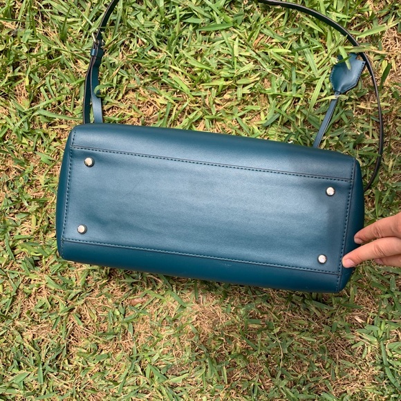 Kate Spade Teal Tote - Picture 5 of 9